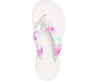 Chanclas Chaco Mujer Chillos Blancas España YKZN48219